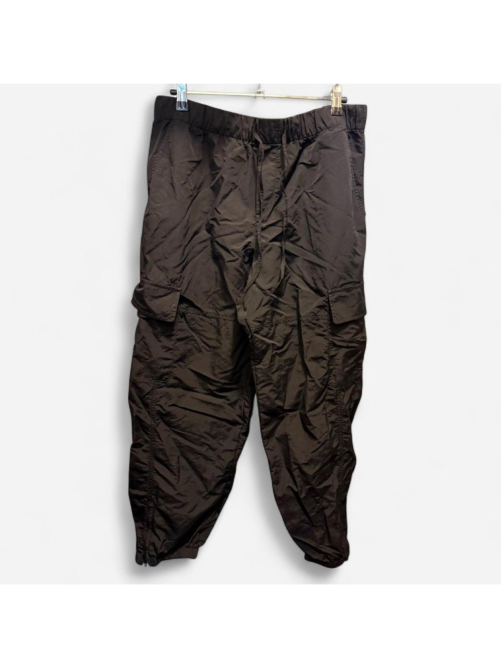 Zara Black Cargo Joggers